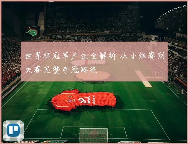 世界杯冠军产生全解析 从小组赛到决赛完整夺冠路径